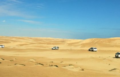 Oman s terenskimi vozili