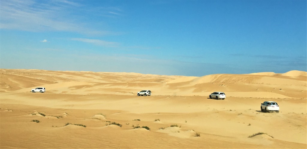 Oman s terenskimi vozili