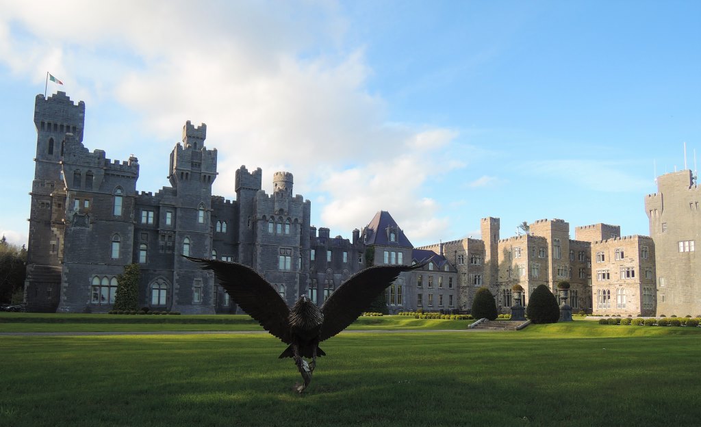 Grad Ashford v bližini Galwaya je sedaj hotel s petimi zvezdicami.